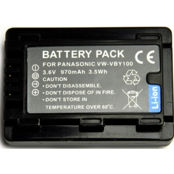 Акумулятор PowerPlant Panasonic VW-VBY100